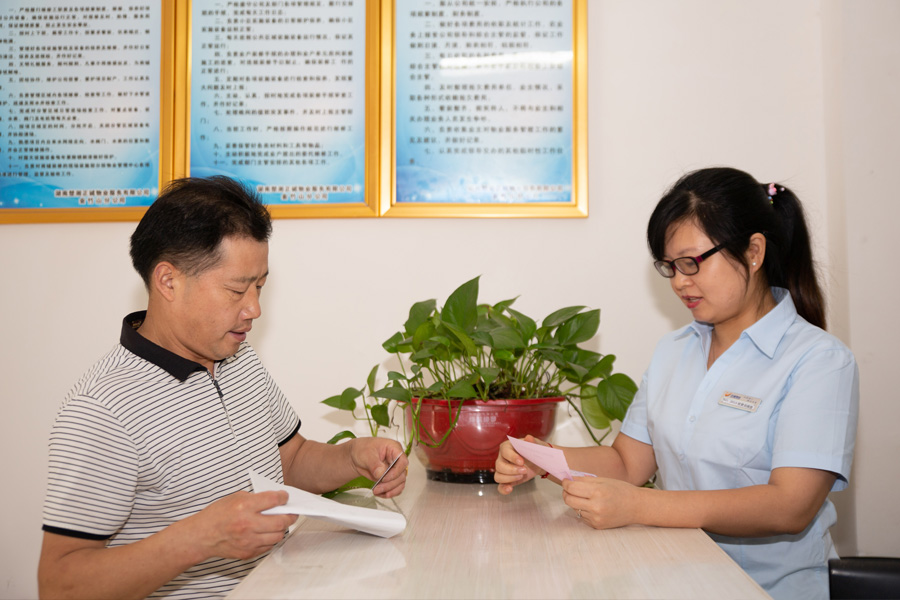 客服人員工作剪影